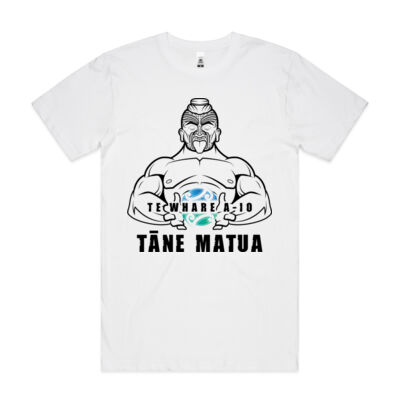 Tāne Matua - White T-Shirt Thumbnail