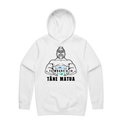 Tāne Matua - White Hoodie Thumbnail
