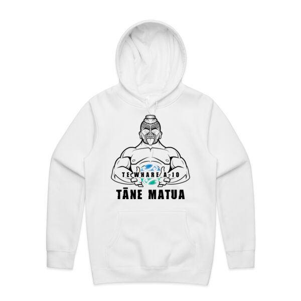 Tāne Matua - White Hoodie Thumbnail