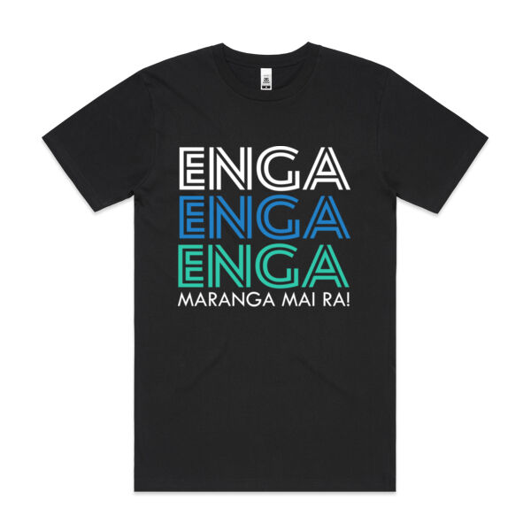 ENGA - Black T-Shirt 2 Thumbnail