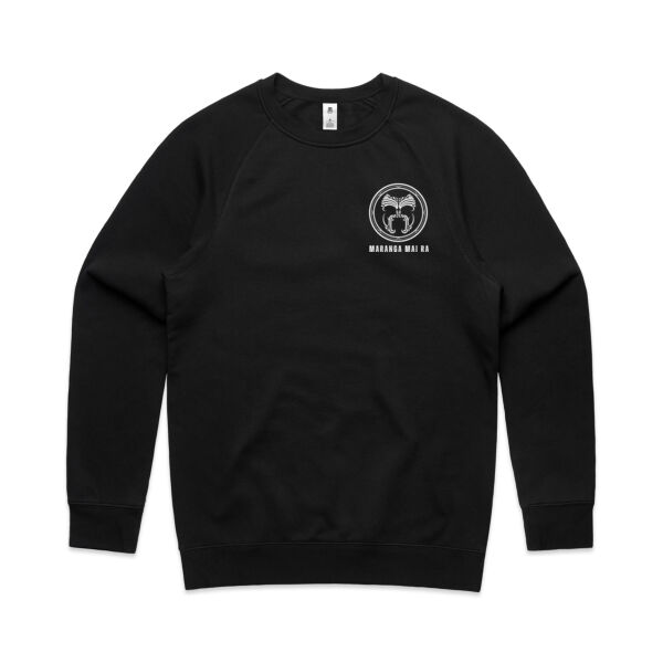 Maranga Mai Moko - Black Crew/Sweater Thumbnail