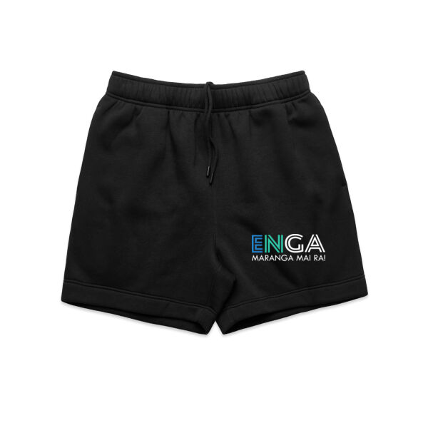 ENGA - Mens Black Training Shorts Thumbnail